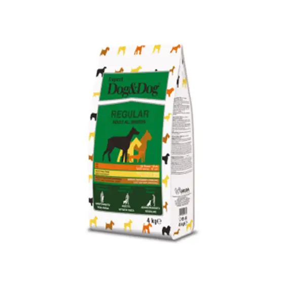 Cухой корм для собак Dog&Dog Expert Regular 4kg