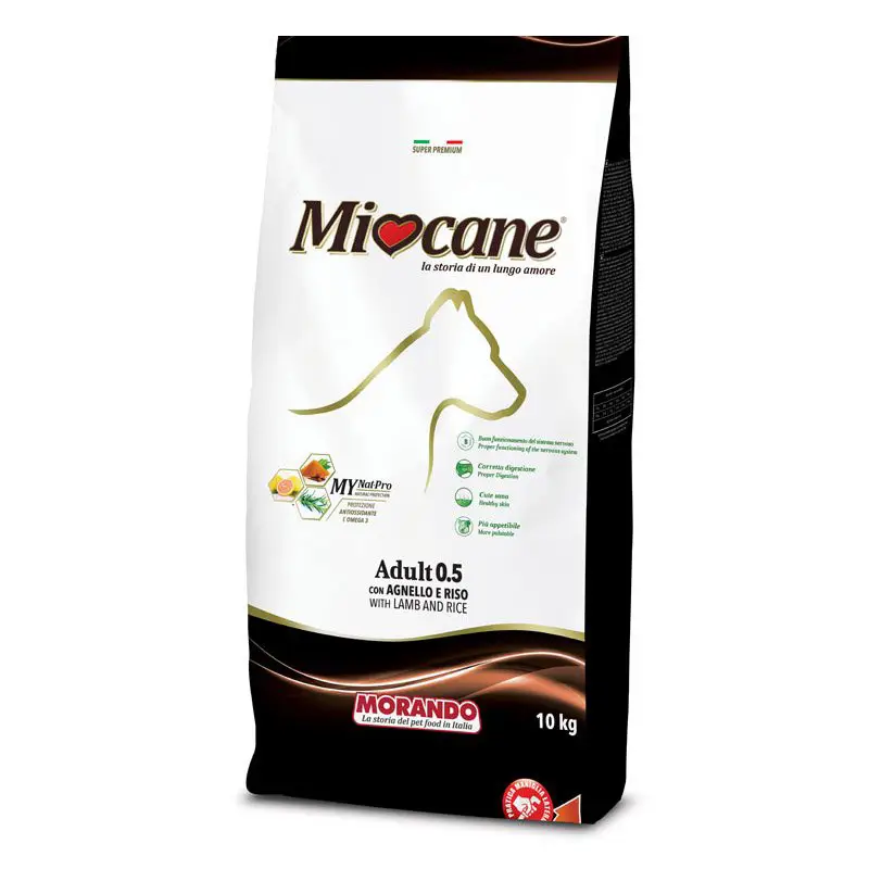 СУПЕР ПРЕМИУМ КОРМ ДЛЯ СОБАК MIOCANE ADULT WITH LAMB AND RICE