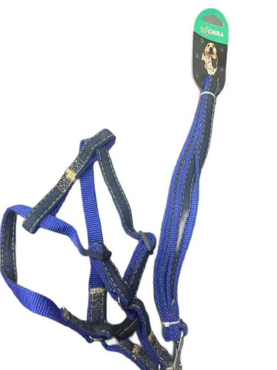 6-60 Поводок + Шлейка 1,5cm*1,2m