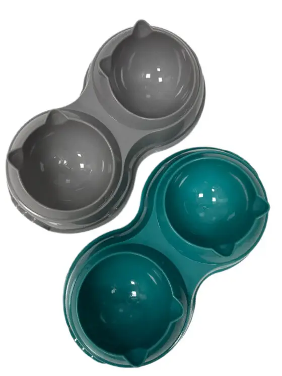 Миска Двойная Кошка №2