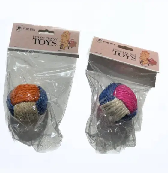 7-8  Мячик из сизалевых нитей