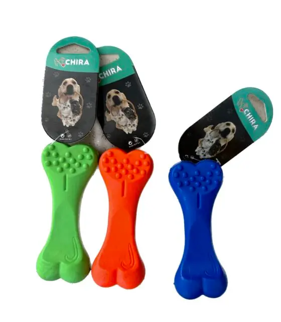 6-176 "Кость" Игрушка резиновая 12,6 cm