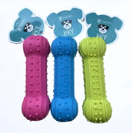 7-12 Кость каучук с пищалкой