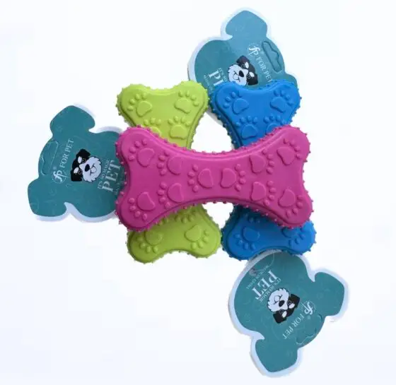 6-18"Кость" Игрушка резиновая 10,5 cm