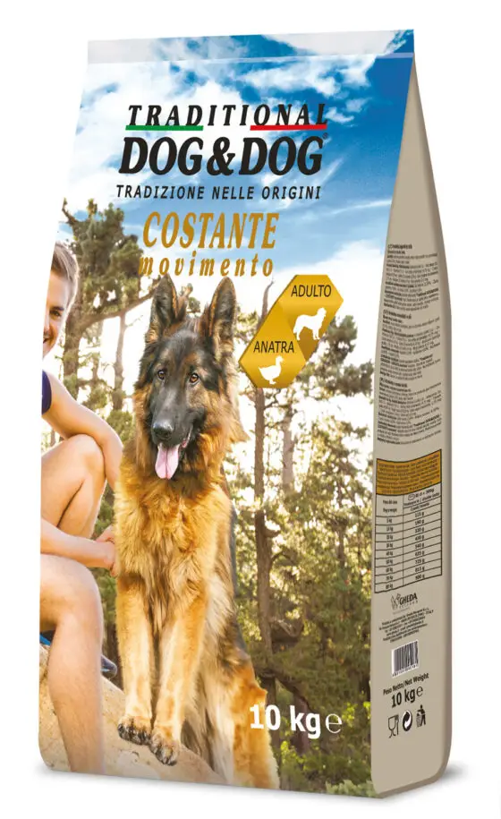 GHEDA  сухой корм для собак  Dog&Dog Movimento Annatra (утка) 10кг