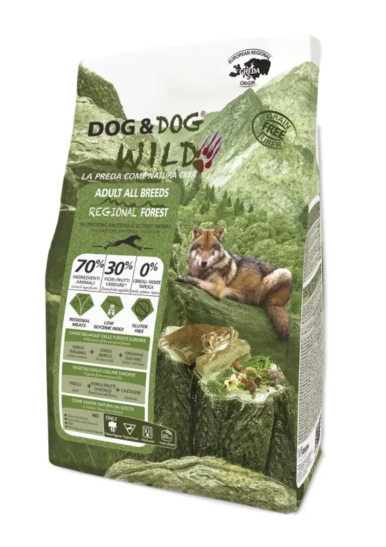 Hrana pentru caini  Dog&Dog Wild Regional FOREST 2kg