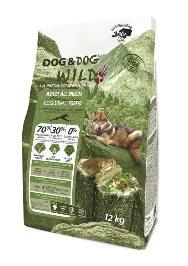 Hrana pentru caini  Dog&Dog Wild Regional FOREST 12kg