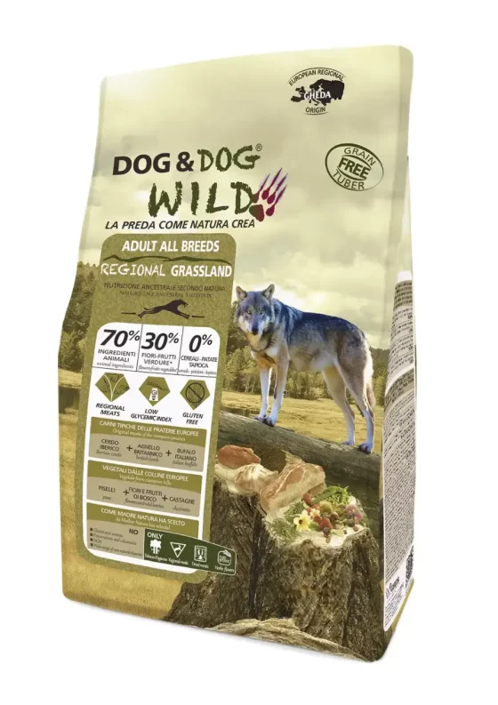 Hrana pentru caini Dog&Dog Wild Regional GRASSLAND 12kg