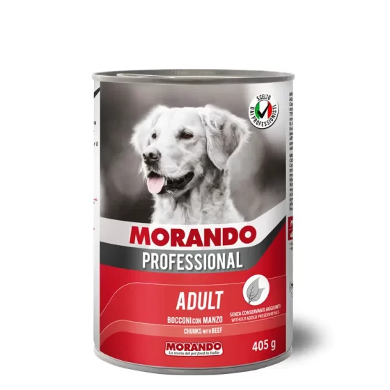 Влажный корм для собак Morando Bocconcini  Cane Manzo 400g