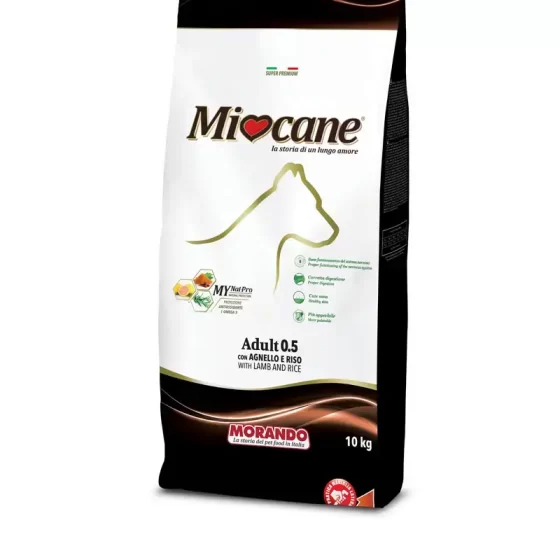 Сухой корм для собак MIOCANE ADULT 05 (ягненок с рисом)20кg