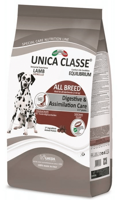 Hrana pentru caini Unica Classe Digestive & Assimilation Care Lamb (miel) 3kg