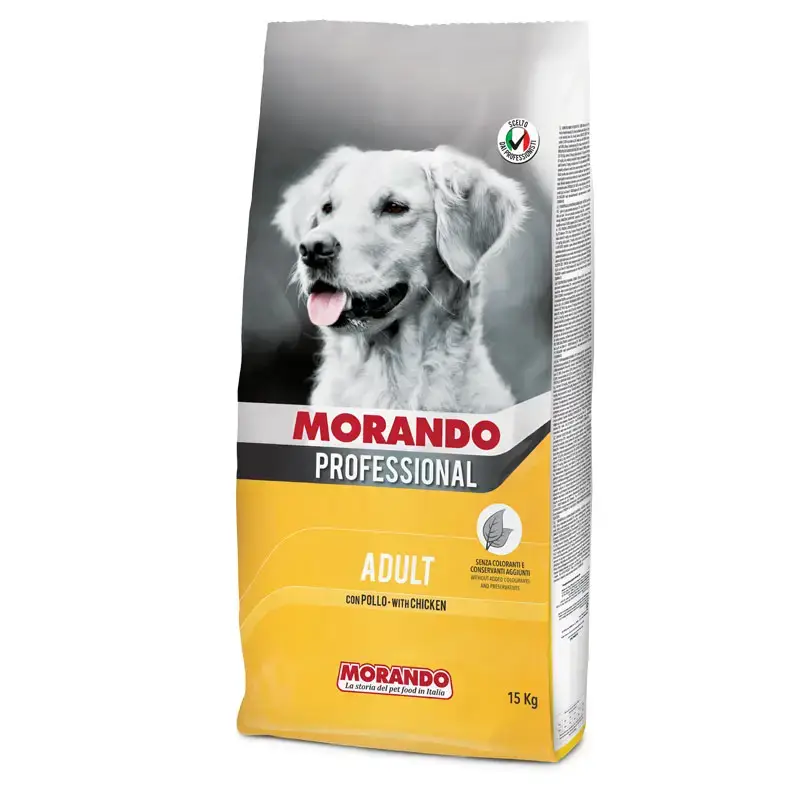 Hrana pentru caini Morando Cane crocc POLLO Adult (cu carne de pui) 15kg