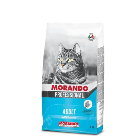 MORANDO сухой корм для кошек Morando Professional Gatto Adult PESCE(рыба) 2kg