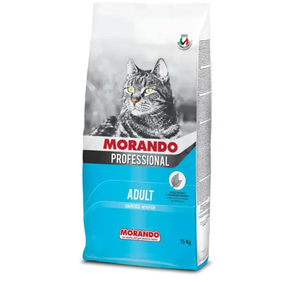 MORANDO сухой корм для кошек Morando Professional Gatto Adult PESCE(рыба) 2kg